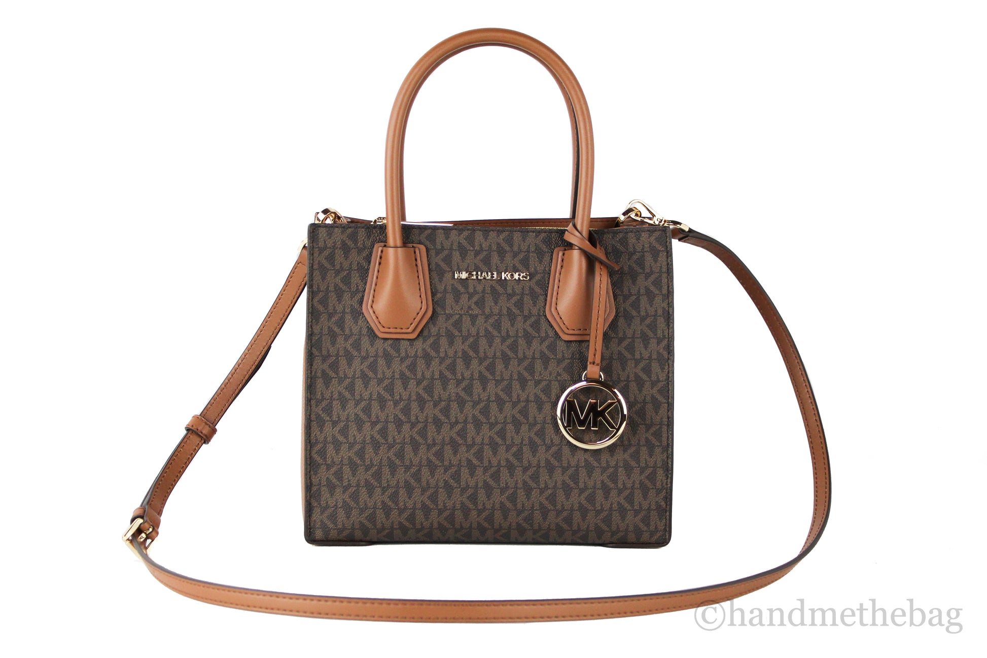 Michael Kors Mercer PVC Messenger Crossbody Bag