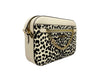 Michael Kors Cheetah Zip Chain Crossbody Bag