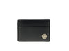 Versace Black Medusa Leather Card Case Wallet