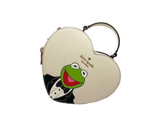 Kate Spade X Disney Muppets Kermit Heart Crossbody Bag