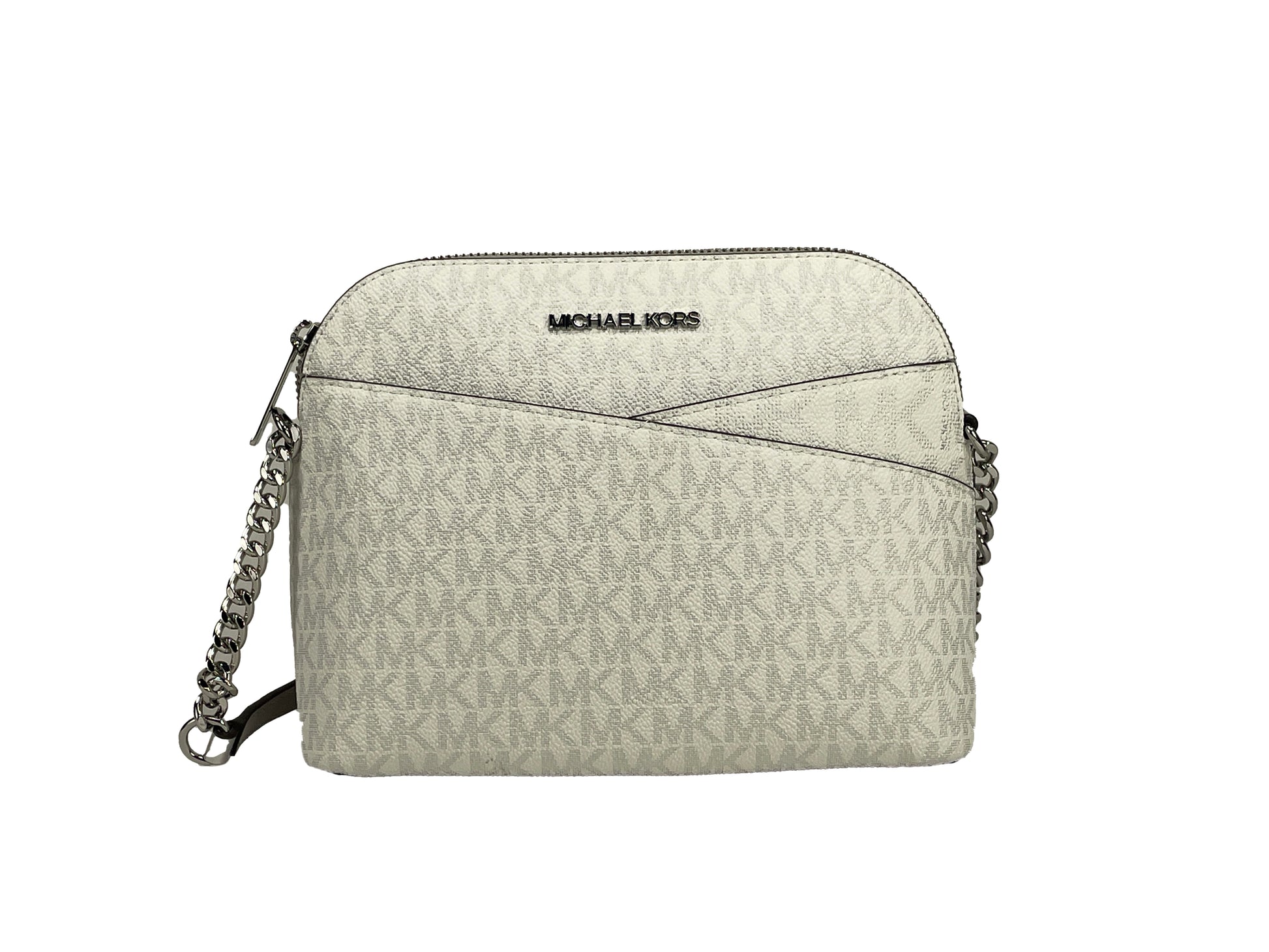 Michael Kors Jet Set Medium X Dome PVC Crossbody Bag