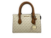 Michael Kors Sheila Small Center Zip Satchel Purse Bag