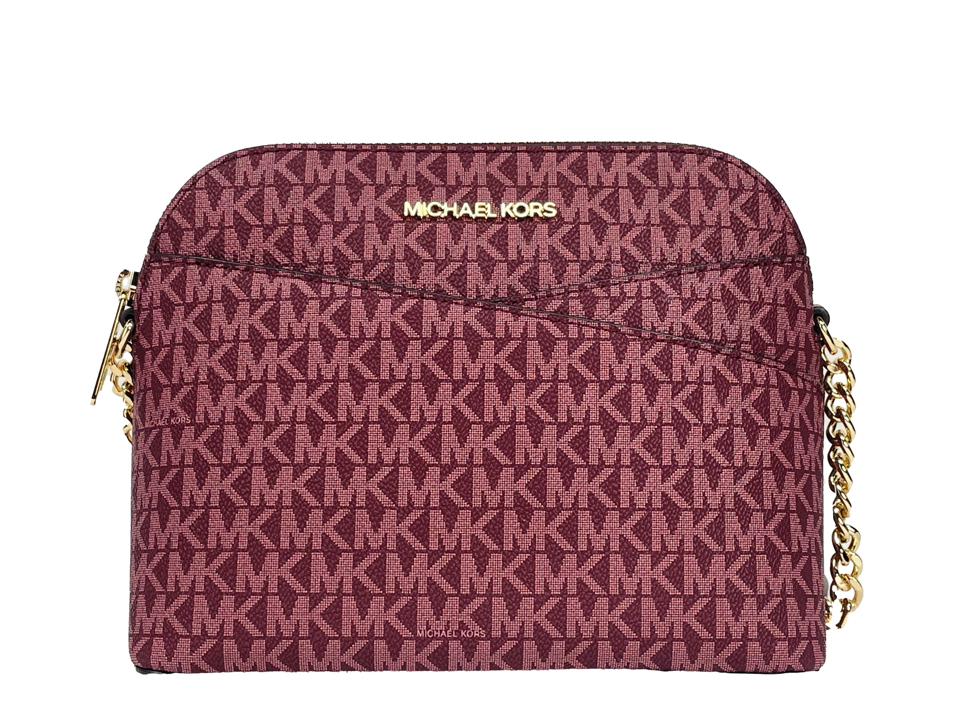 Michael Kors Jet Set Medium X Dome PVC Crossbody Bag