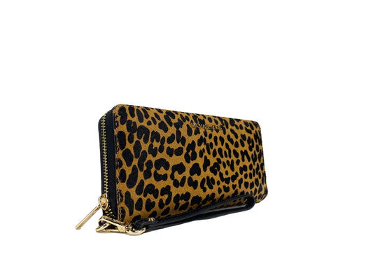 Michael Kors Jet Set Animal Print Continental Wristlet Wallet