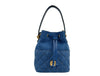 Versace Denim Medusa Bucket Crossbody Bag