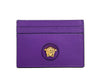 Versace Mini Medusa Leather Slim Card Case Wallet