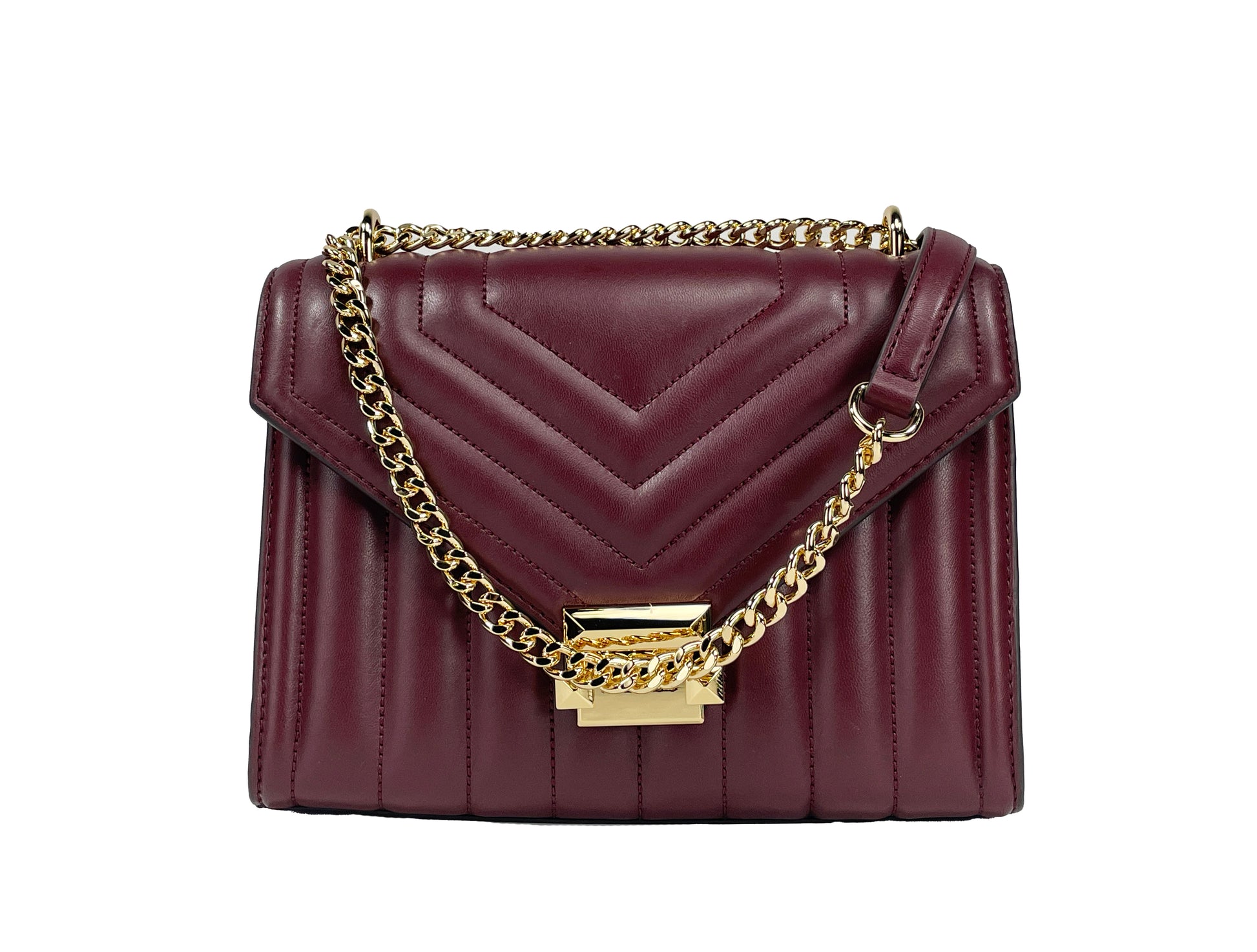 Michael Kors Whitney Medium Chain Shoulder Flap Crossbody