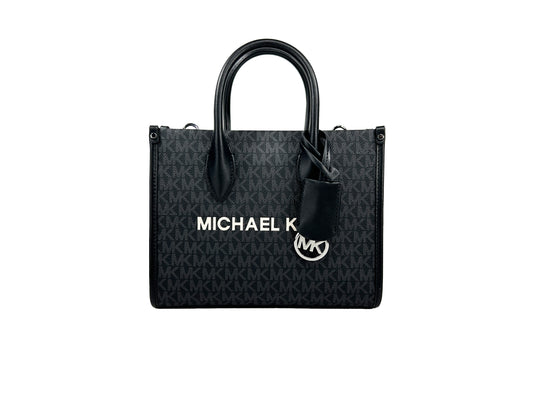 Michael Kors Mirella Signature Small Top Zip Tote Bag