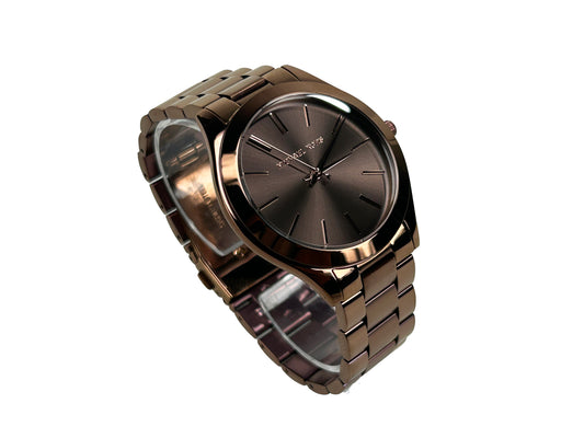 Michael Kors (MK3418) Slim Runway Brown Watch