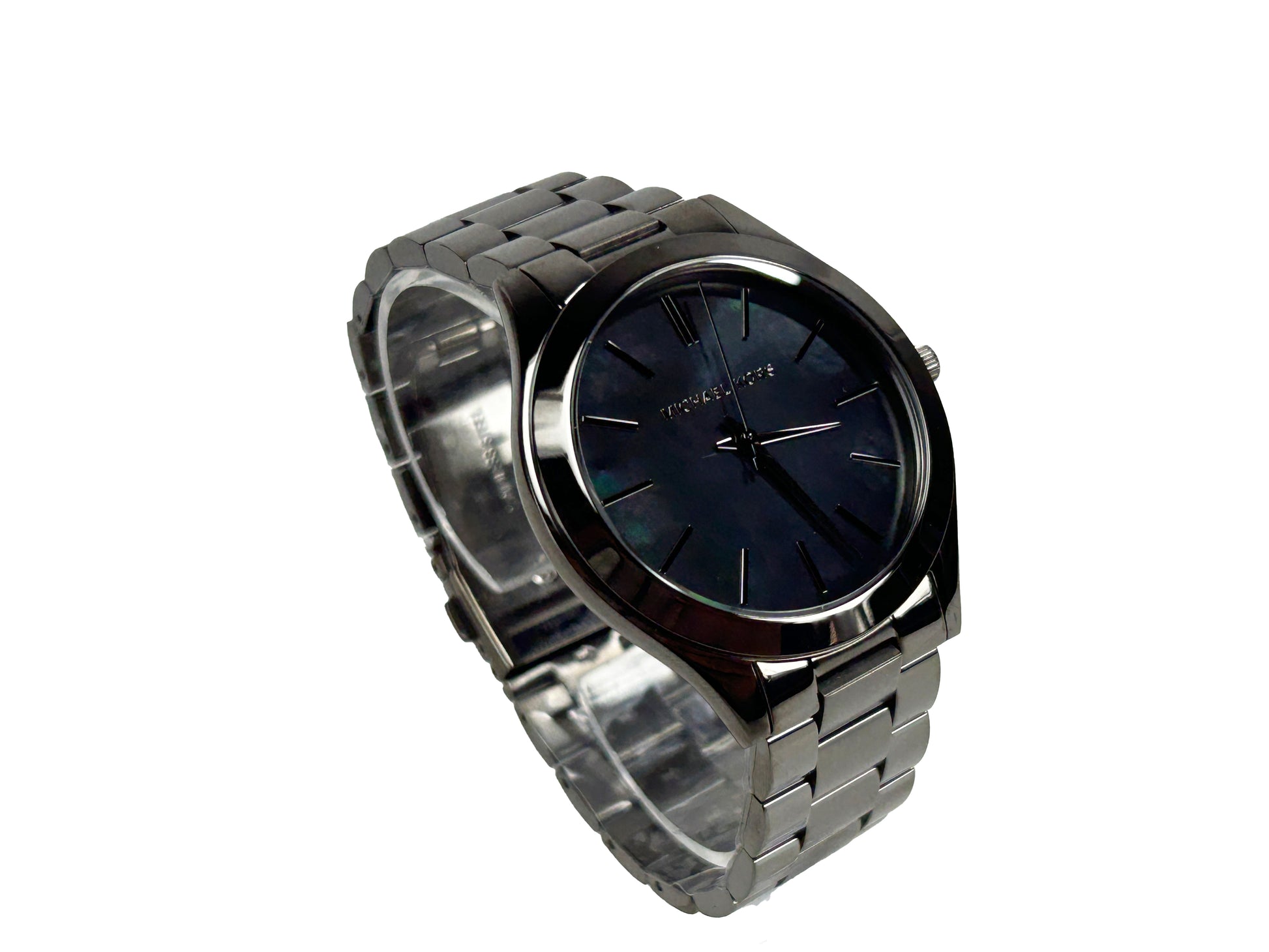 Michael Kors (MK3413) Slim Runway Gun Metal Stainless Steel Watch