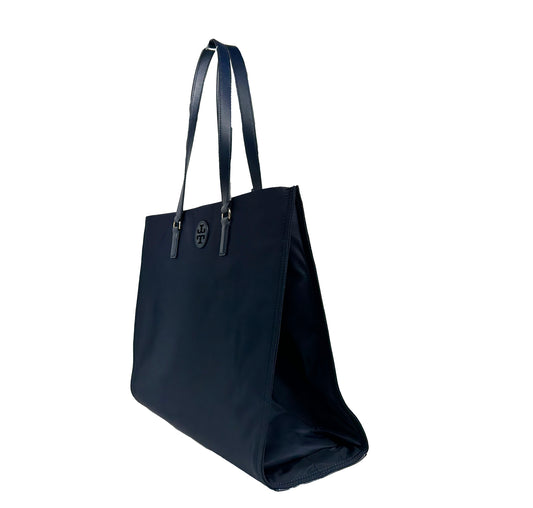 Tory Burch (136144) Navy Ella Large Nylon Tote Bag Purse