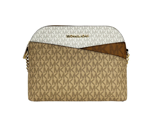 Michael Kors Jet Set Medium X Dome PVC Crossbody Bag