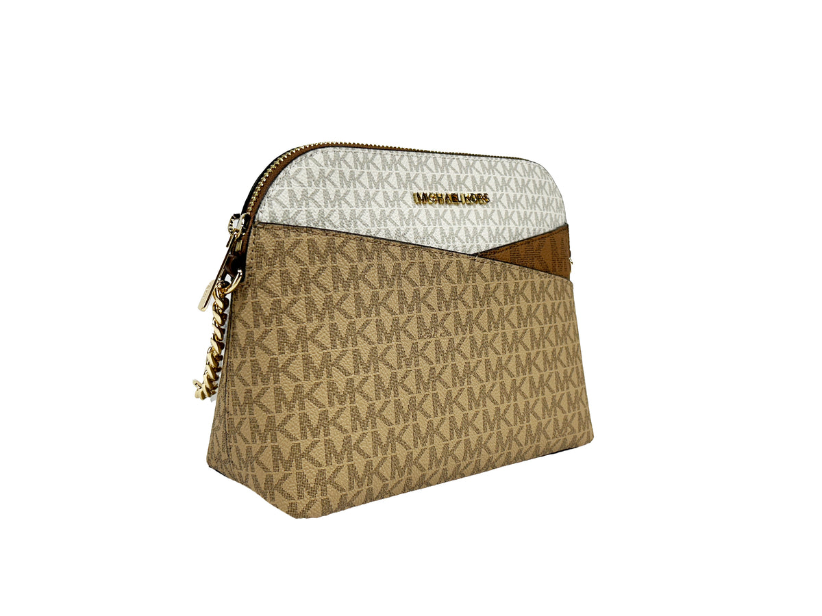 Michael Kors Jet Set Medium X Dome PVC Crossbody Bag