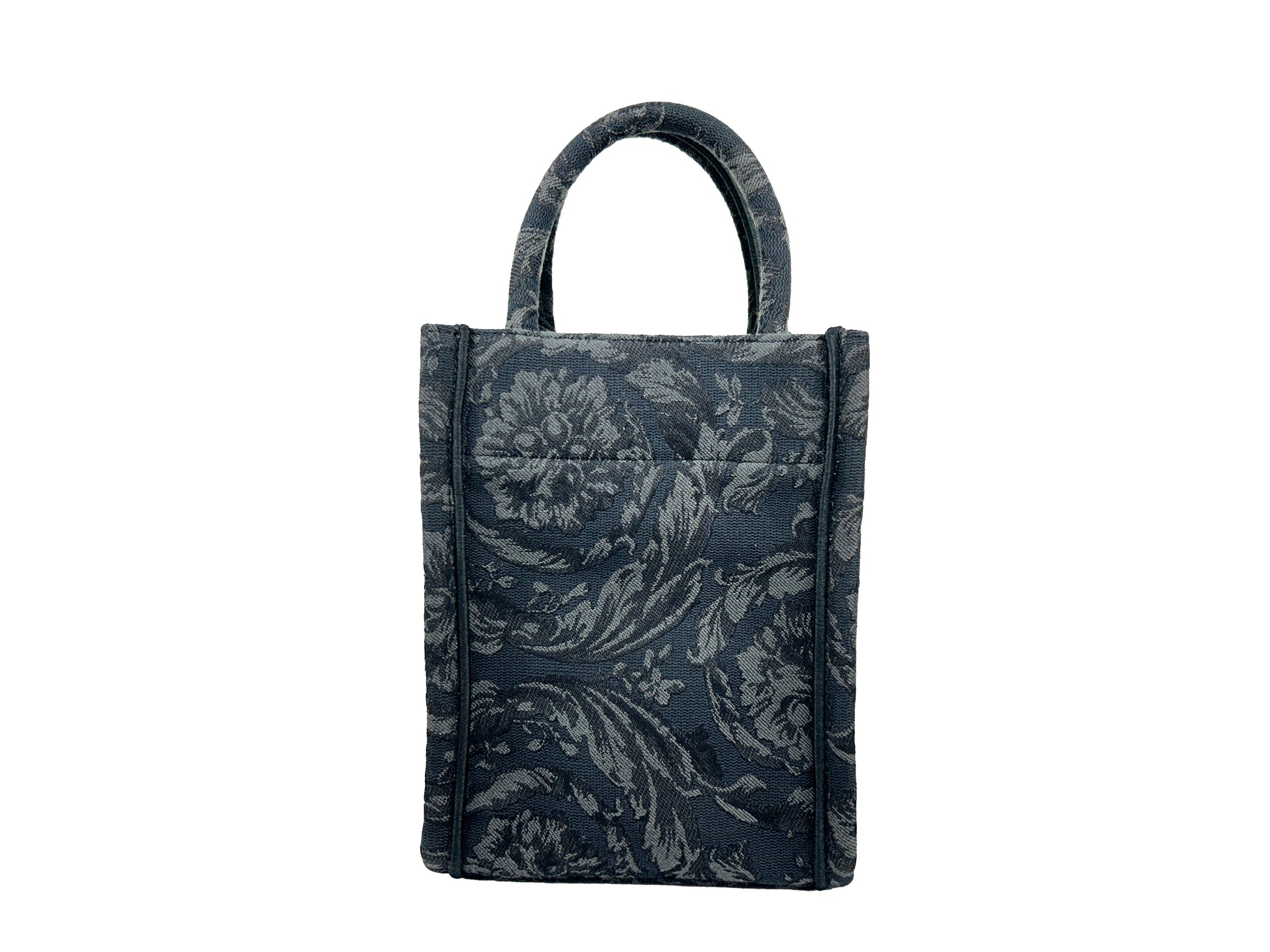 Versace Athena Barocco Mini Top Handle Tote Crossbody Bag