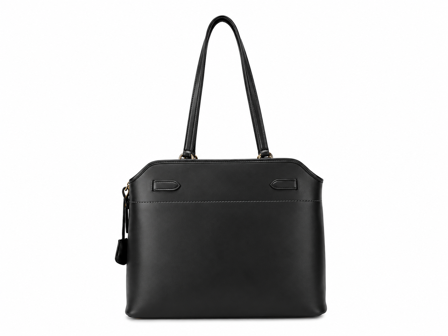 Coach Easton Black Leather Tote Bag