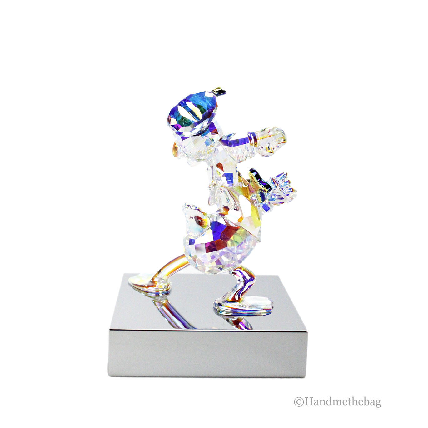 Swarovski Disney100 Donald Duck Iridescent Figurine – handmethebag.com