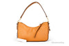 marc jacobs drifter smoked almond hobo bag back on white background