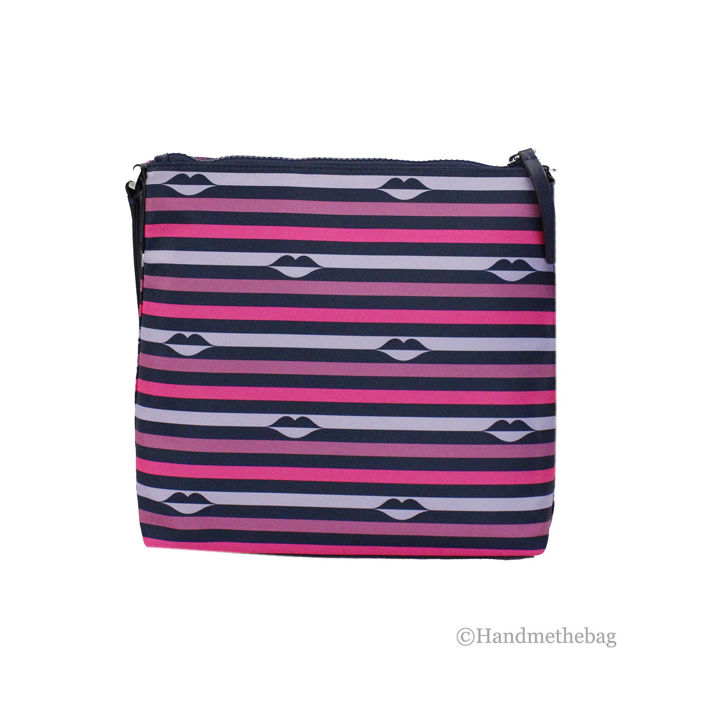 Kate Spade Striped authentic Nylon Laptop Bag