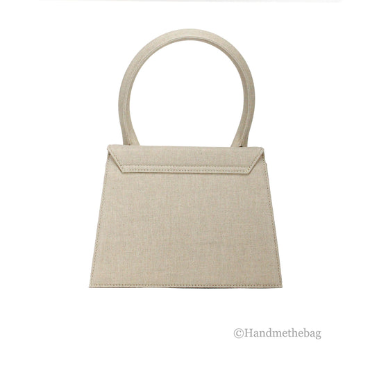 Jacquemus "Le Grand Chiquito" Large Light Greige Tote