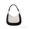Marc Jacobs Terry Canvas Leather Hobo Shoulder Bag