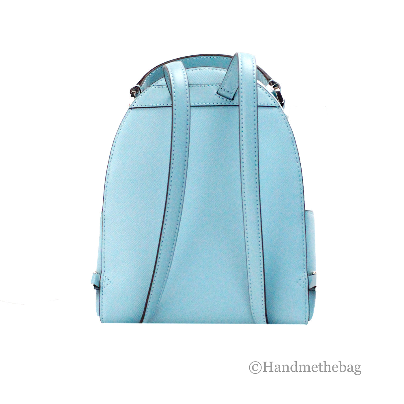 Kate Spade Schuyler Mini Smoky Blue PVC Leather Backpack