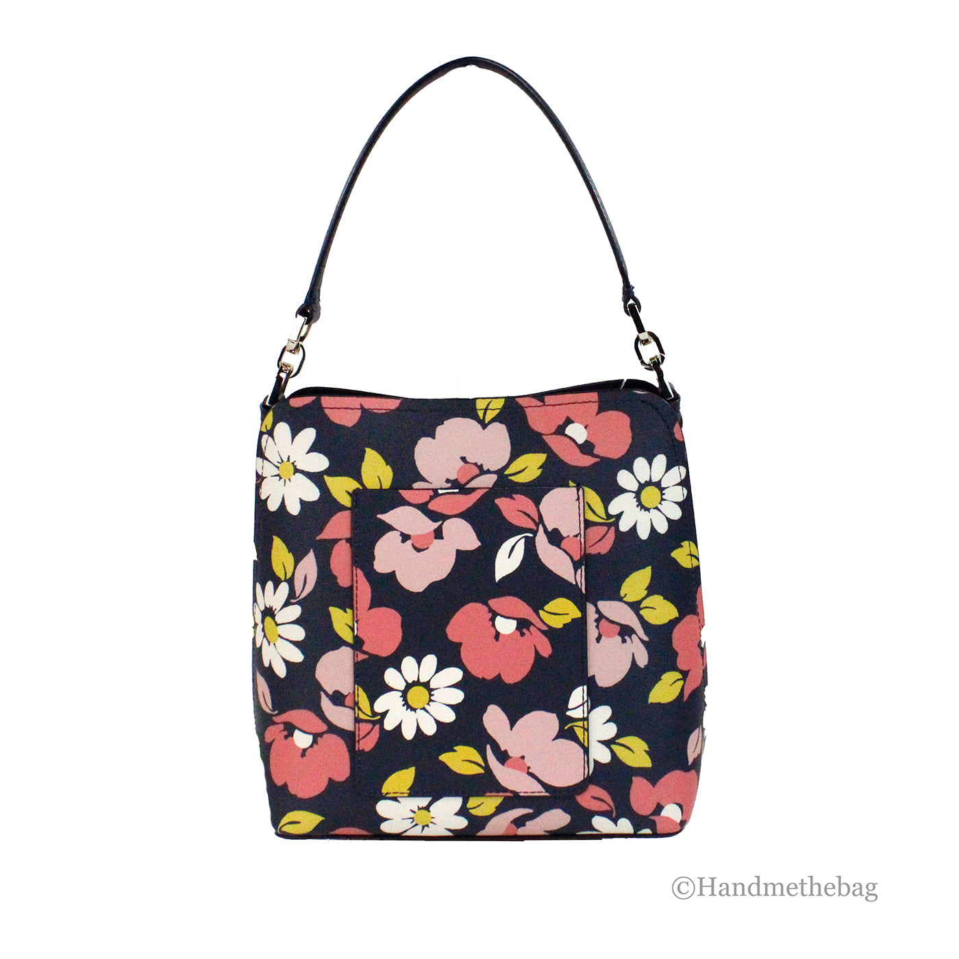 Kate Spade Darcy Road Trip Small Floral Leather Bucket