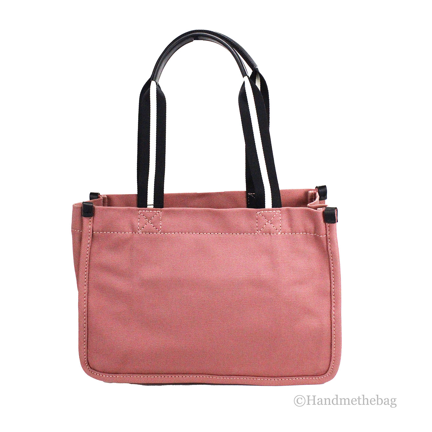 Marc Jacobs Signet Medium Dusty Rose Canvas Convertible Tote