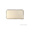 Marc Jacobs Large Marshmallow Pebbled Leather Continental Wristlet Wallet