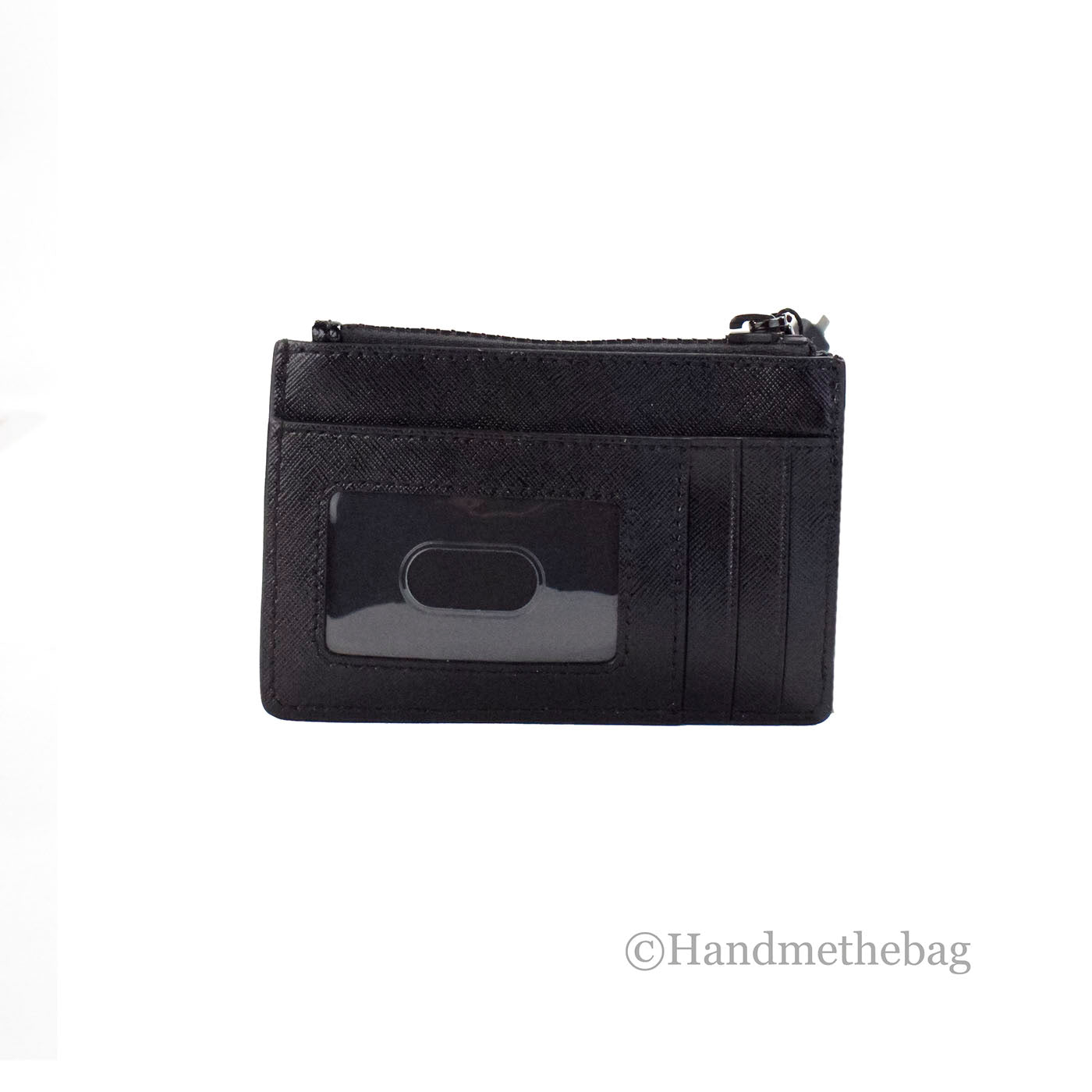 Marc Jacobs The J Marc Black Saffiano Leather Wallet