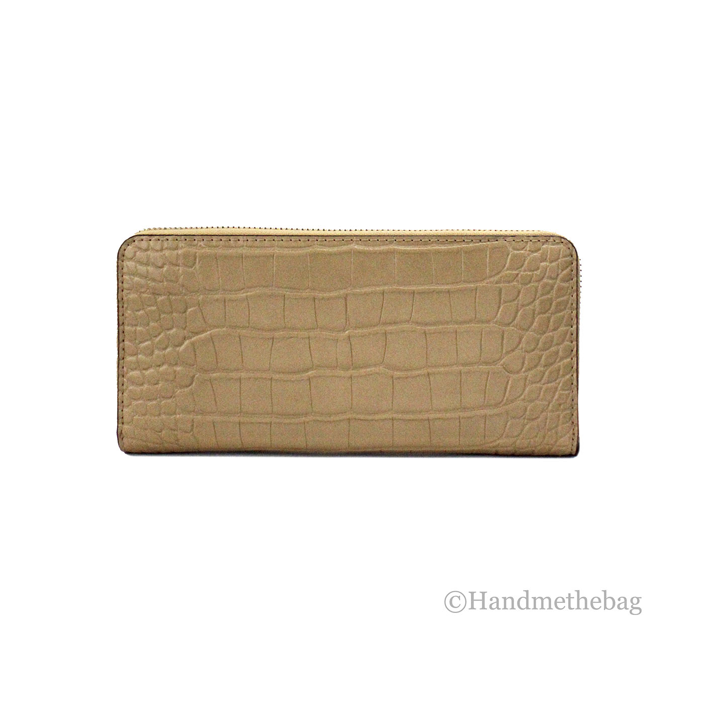 Michael Kors Jet Set Camel Animal Print Continental Wallet