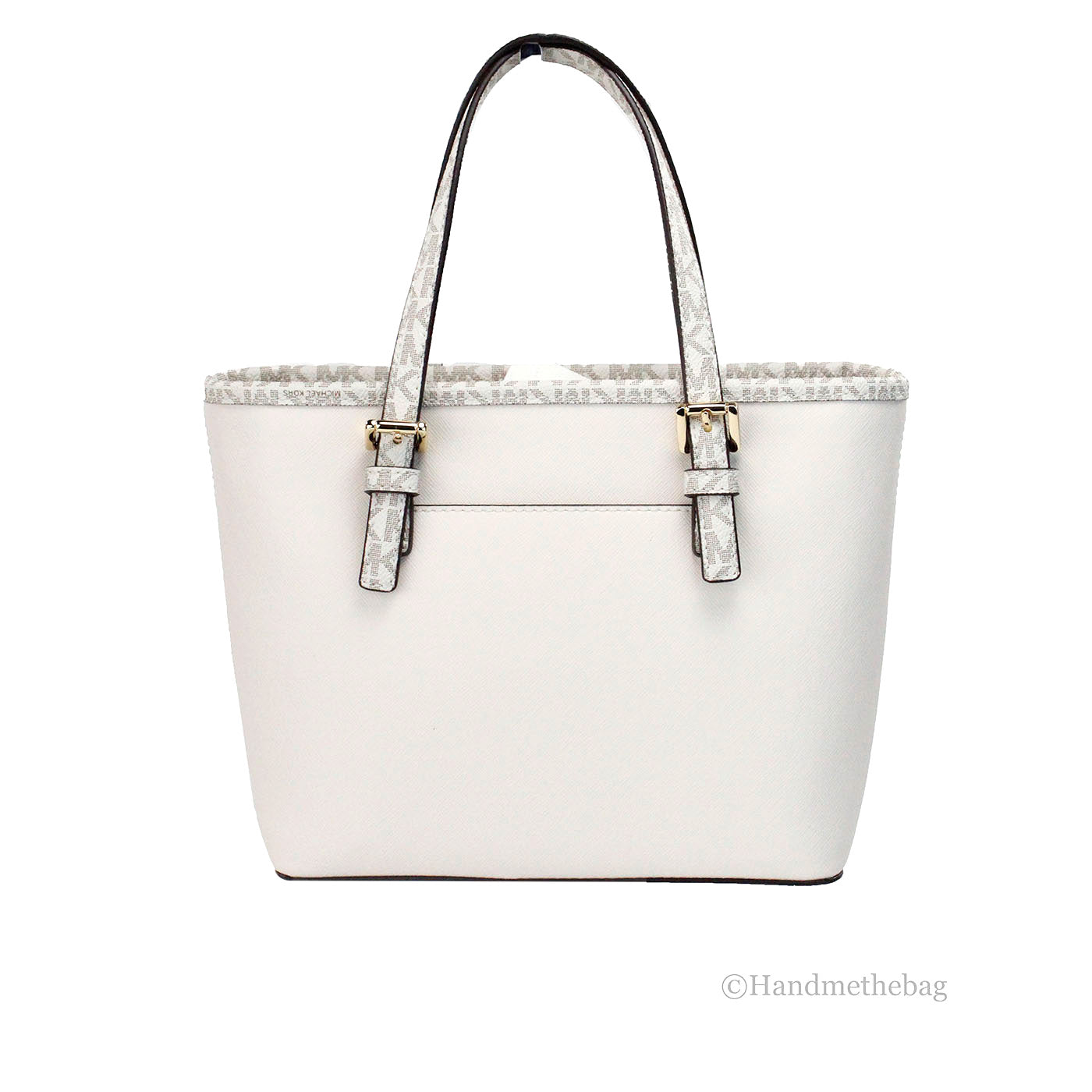 Michael Kors XS Light Cream Carryall Tote Convertible Bag