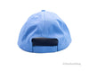 versace sky blue baseball cap back on white background