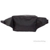 Versace Small Black Nylon Matte Medusa Belt Bag