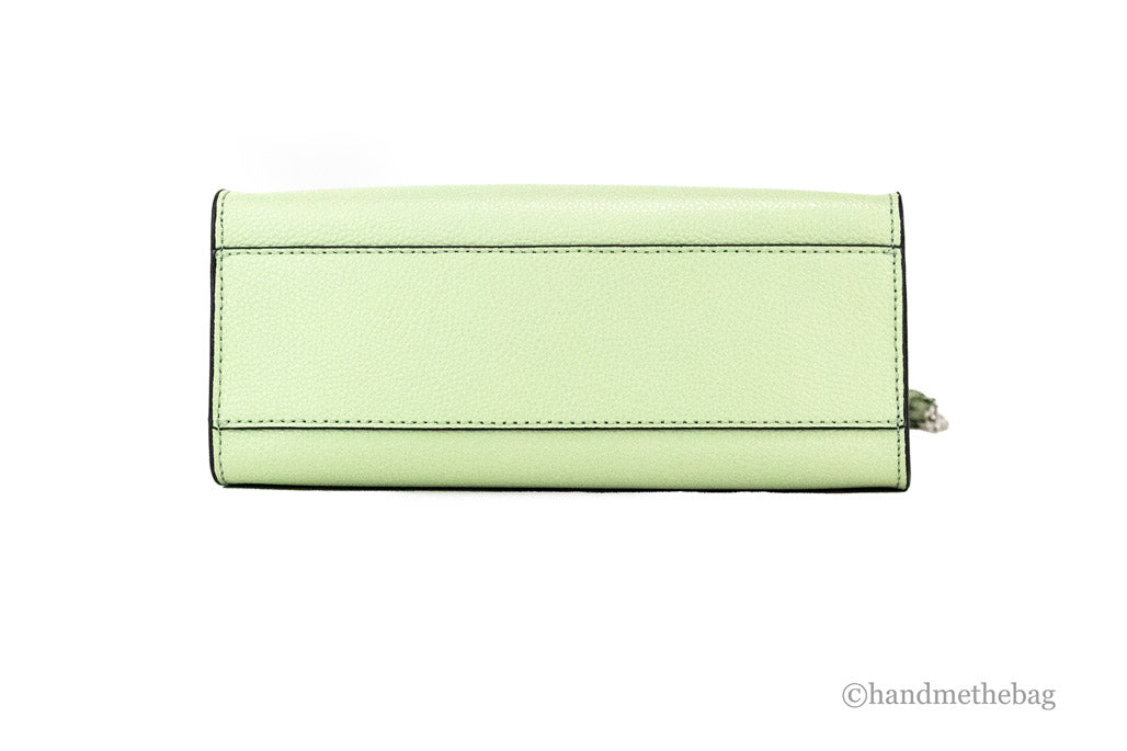 Marc Jacobs Jacobs Mini Grind Mint Green Pebbled Leather Crossbody Tot –  AUMI 4