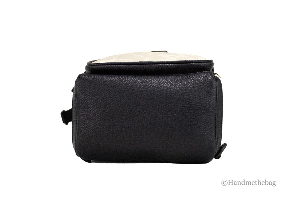 michael kors kent hemp nylon slingpack bottom on white background