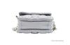 marc jacobs rock grey quilted crossbody bottom on white background