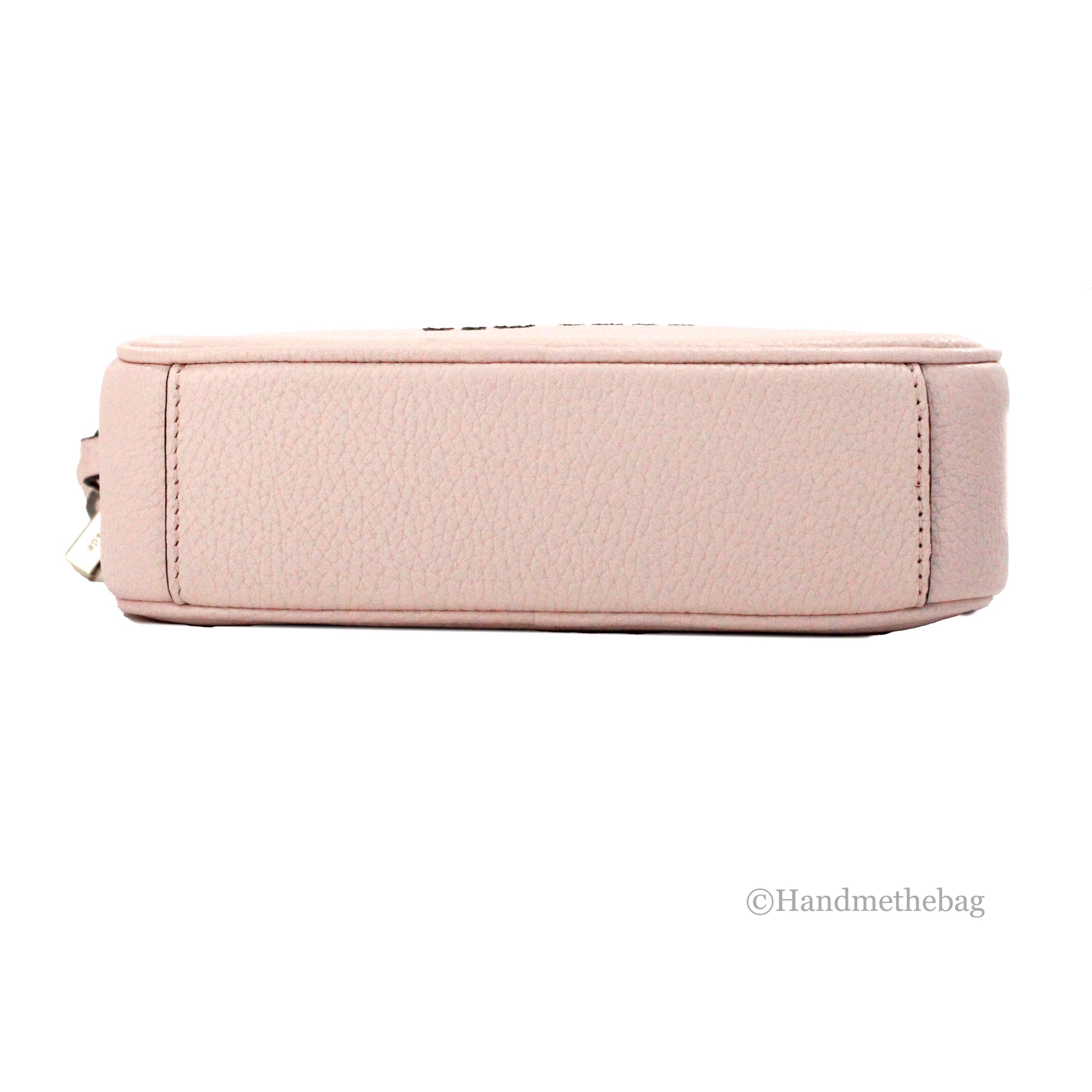 Kate Spade Mini Pink Embossed Leather Glitter Camera Bag
