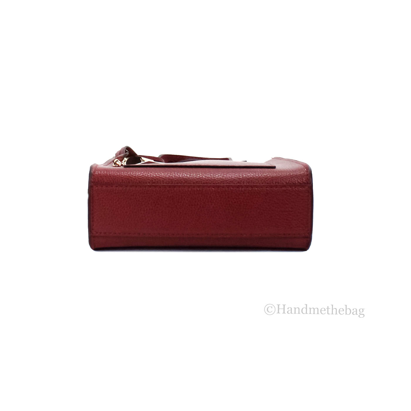 Marc Jacobs Micro Mini Leather Pomegranate Crossbody Bag