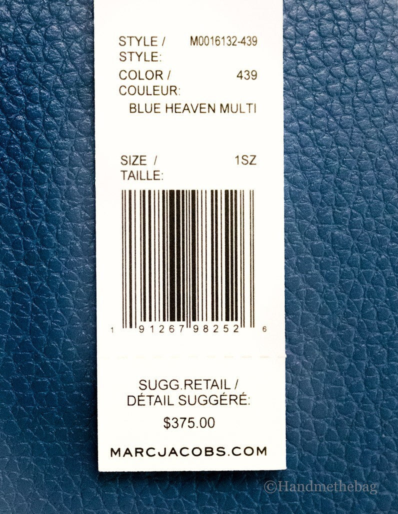 Marc Jacobs Grind Colorblock Leather Tote