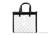 Marc Jacobs Mini Grind Cotton Perforated Leather Crossbody Tote Bag Purse