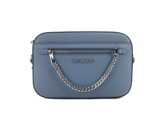 Michael Kors Jet Set East West Denim Crossbody Bag