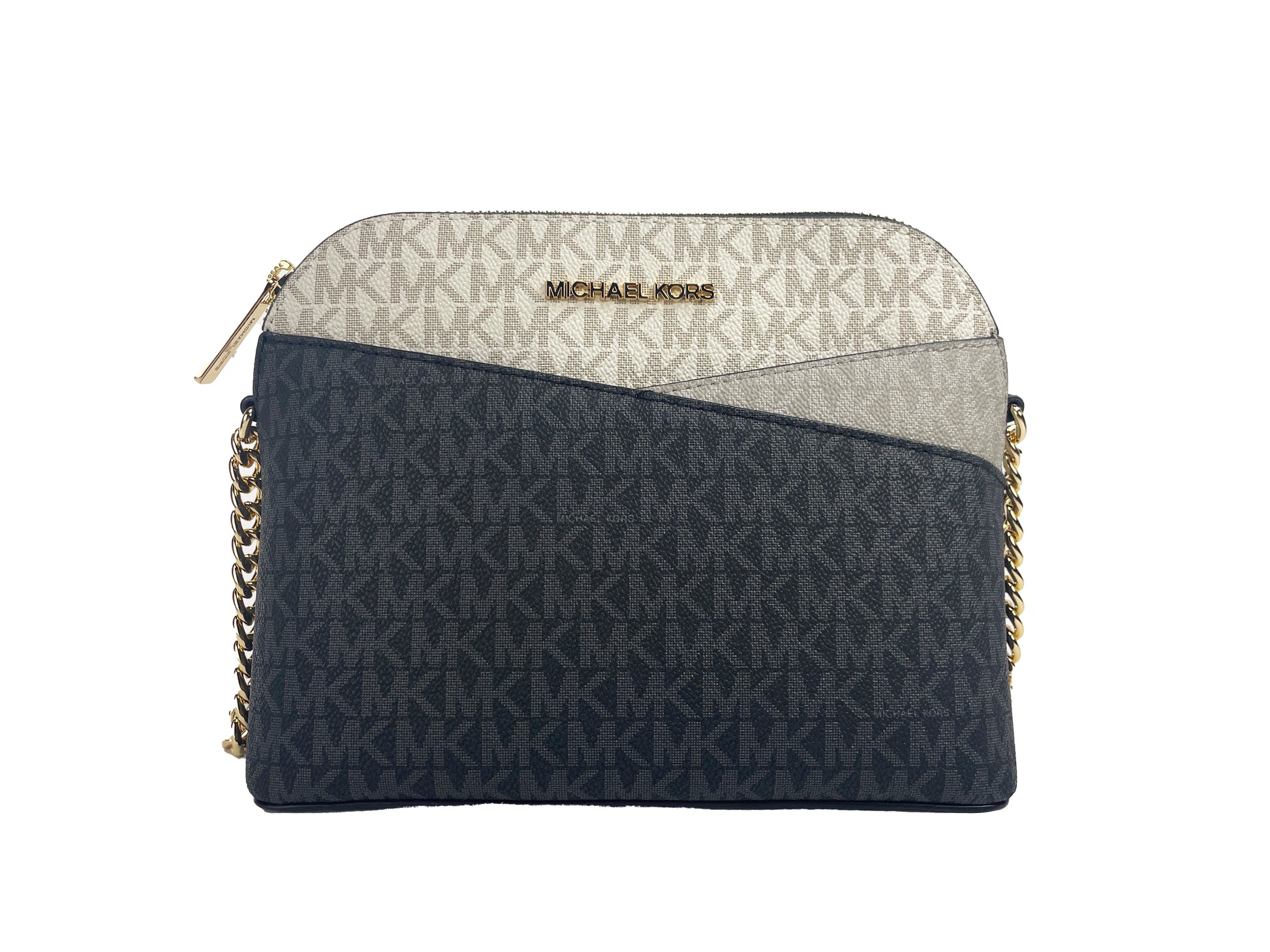 Michael Kors Signature PVC X Dome Crossbody Bag