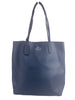 Coach (CP037) Leather Denim Thea Tote Shoulder Purse Bag