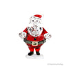 Swarovski Christmas Holiday Cheers Santa Claus Red Figurine