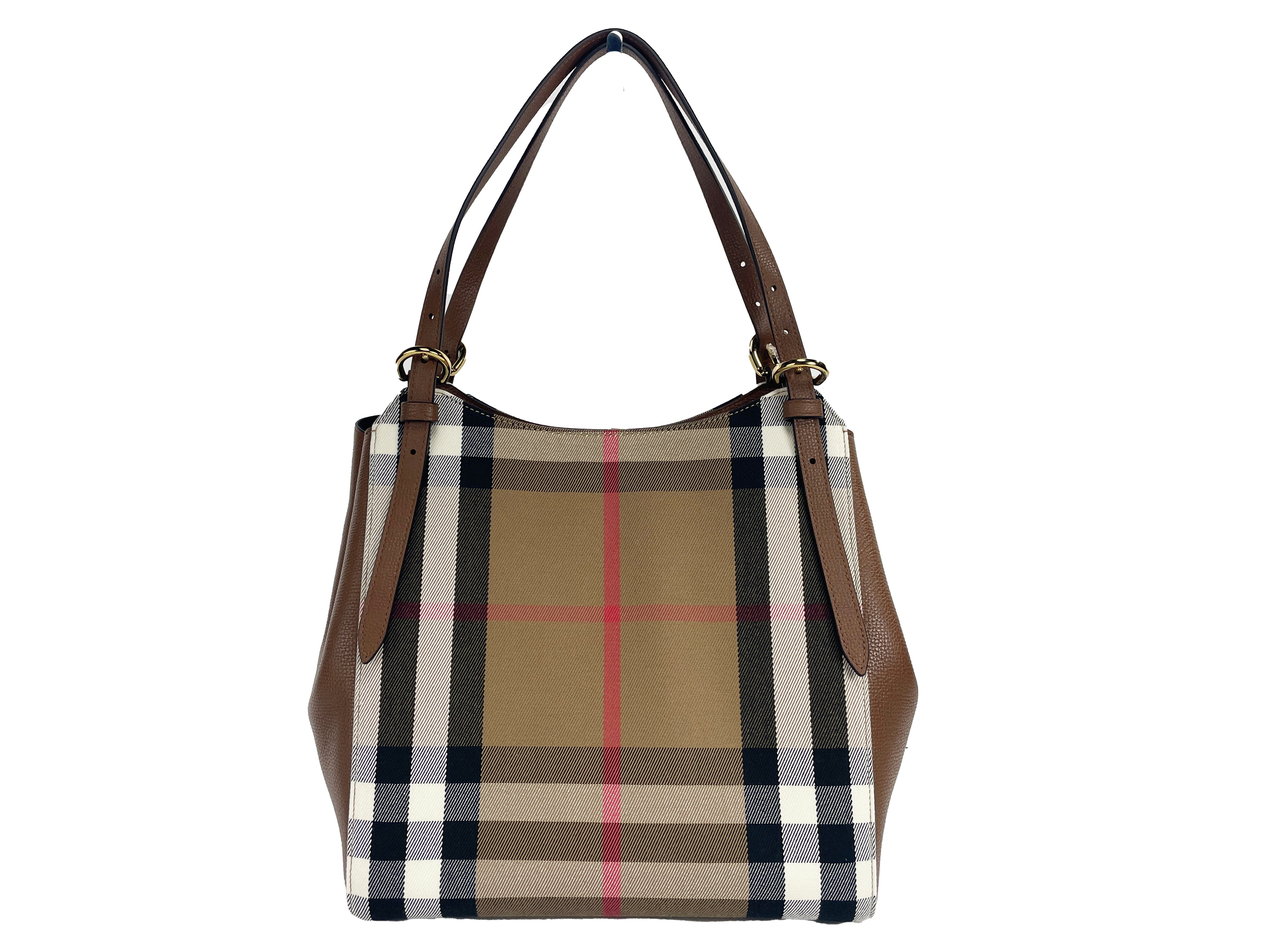 Burberry Small Canterby Check Tote Bag – handmethebag.com