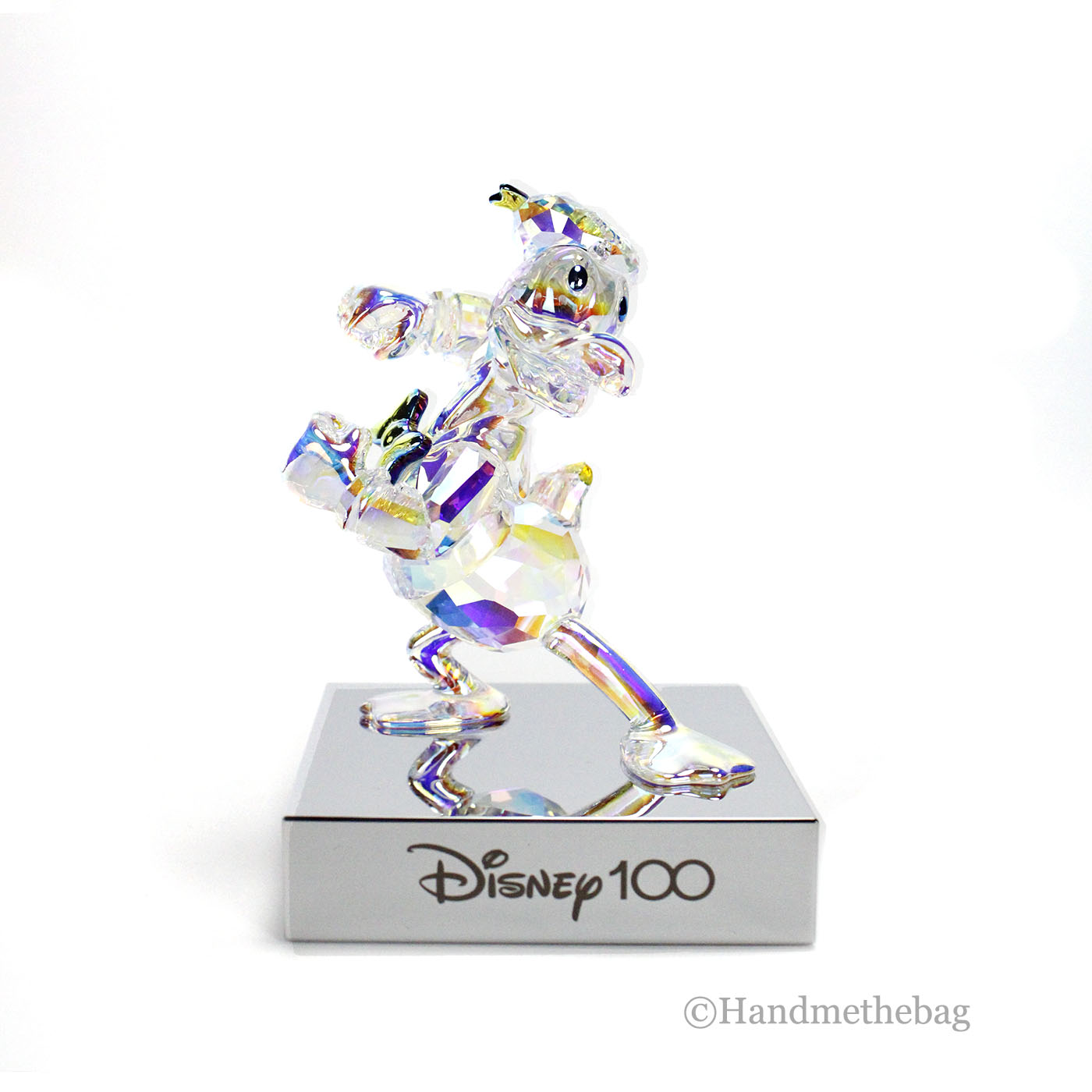 Swarovski Disney100 Donald Duck Iridescent Figurine