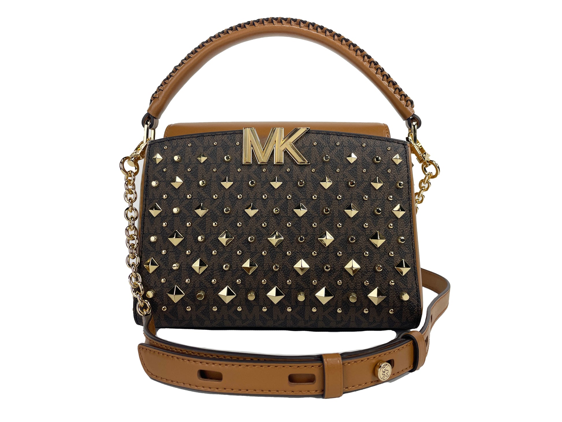 Michael Kors Karlie Small Studded Crossbody Bag