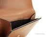 Burberry Luna Tan Grained Leather Small Coin Pouch Wallet