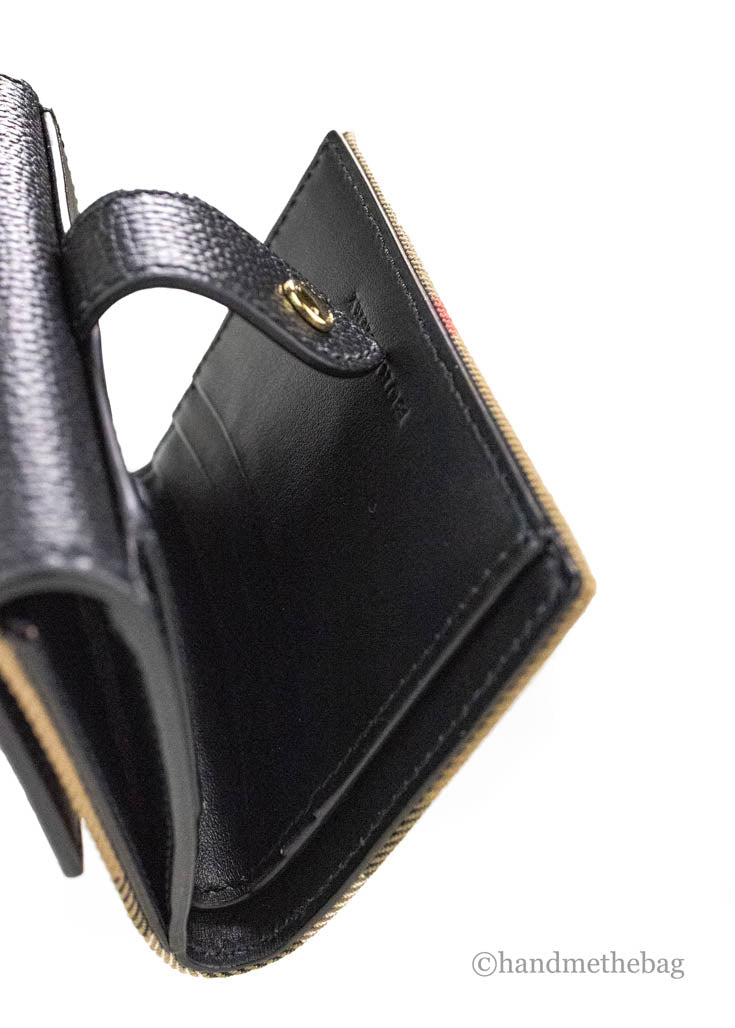 BURBERRY LUNA Bifold Wallet ルナ チェック 二つ折り BURBERRY LUNA Bifold Wallet ルナ チェック 二つ折り 財布 状態