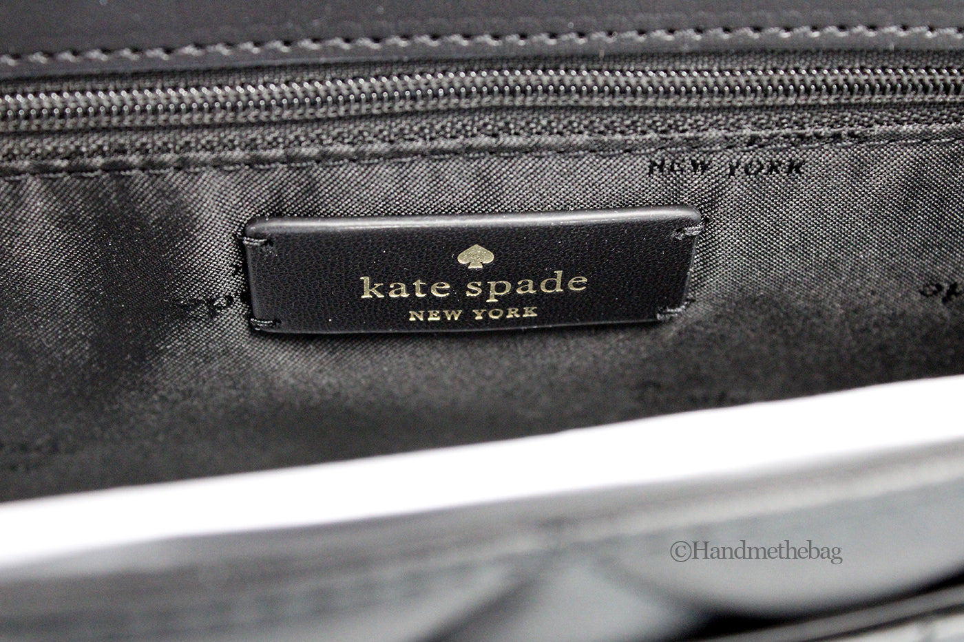 Kate Spade Carey Medium Black Quilted Flap Shoulder Bag